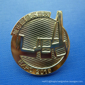 Uneven Metal Lapel Pin, Custom Organizational Badge (GZHY-LP-022)